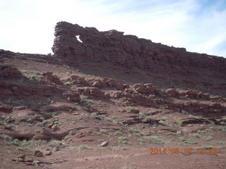 Canyonlands National Park - White Rim Road drive - arch