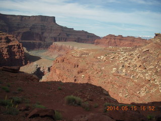 Canyonlands National Park - White Rim Road drive - Colorado River viewpoint