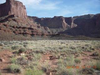 Canyonlands National Park - Shaefer switchbacks drive