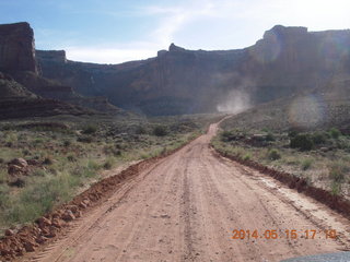 Canyonlands National Park - Shaefer switchbacks drive