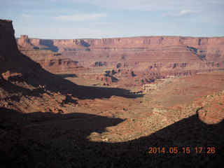 405 8mf. Canyonlands National Park - Shaefer switchbacks drive