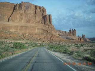 Arches National Park drive