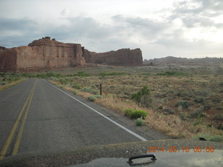 Arches National Park drive