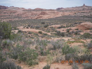 147 8mg. Arches National Park drive - petrified sand dunes