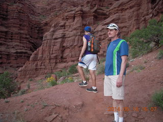 Fisher Tower hike - other hikers