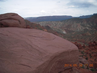 345 8mg. Fisher Tower hike