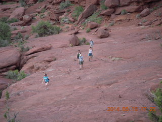 Fisher Tower hike - hikers