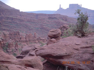 Fisher Tower hike - unused ladders