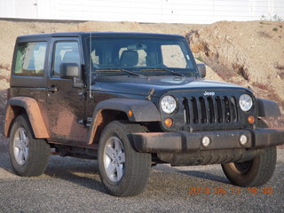 173 8mh. Mack Mesa airport - my Jeep