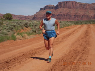 Bagdad hike (my old running loop) - Adam - tripod and timer