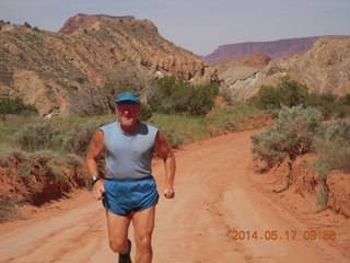 Bagdad hike (my old running loop) - Adam - tripod and timer