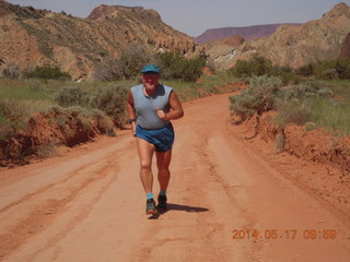 Bouquet Ranch run - Adam (tripod)