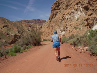 Onion Creek drive - Adam run (tripod and timer) behind