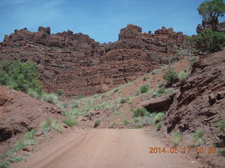 Onion Creek drive - Adam run (tripod and timer) behind