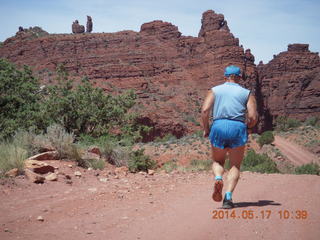 Onion Creek drive - Adam run (tripod and timer) behind