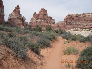 104 8mj. Canyonlands National Park - Needles - Elephant Hill + Chesler Park hike