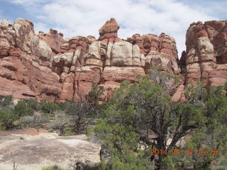 130 8mj. Canyonlands National Park - Needles - Elephant Hill + Chesler Park hike