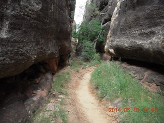 335 8mj. Canyonlands National Park - Needles - Elephant Hill + Chesler Park hike - slot or fissure