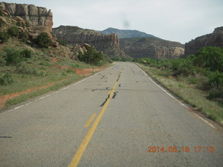 drive from Needles to Moab