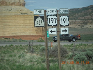 drive from Needles to Moab