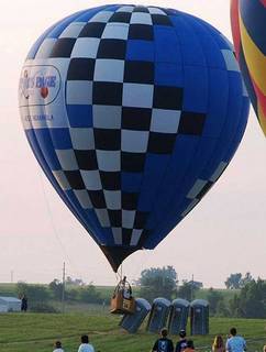 airshow crash knocking over four buildings