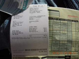 receipt for Coolpix camera