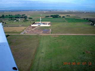 aerial near Greeley - oil well