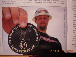 56 8q1. Oil Field Redneck photo from magazine