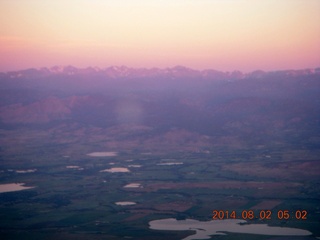 pre-dawn takeoff from Greeley