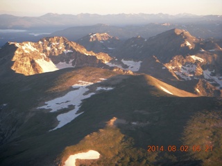 142 8q2. aerial - Colorado - Rocky Mountains - Rollins Pass