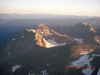 143 8q2. aerial - Colorado - Rocky Mountains - Rollins Pass