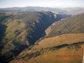 aerial - Colorado - Rocky Mountains - along I-70