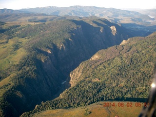 aerial - Colorado - Rocky Mountains - along I-70