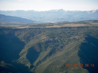 aerial - Colorado - Rocky Mountains - along I-70