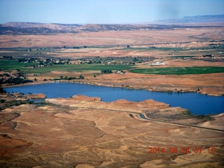 210 8q2. aerial - western Colorado near Mack Mesa (10CO)