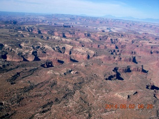 aerial - Canyonlands area