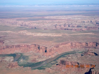 aerial - Canyonlands area - ponds