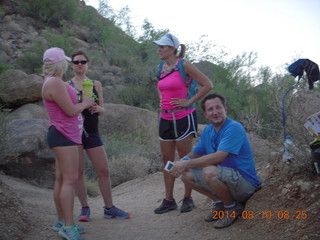 Pinnacle Peak - Tawnya running