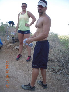 Pinnacle Peak - Tawnya running