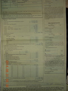 Lunde's Volkswagon - my new car paperwork