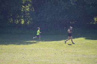 2408 8r5. Eric L's pictures - Cheltenham XC - Curtis Arboretum - Josh G and Adam running