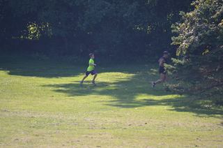 2409 8r5. Eric L's pictures - Cheltenham XC - Curtis Arboretum - Josh G and Adam running