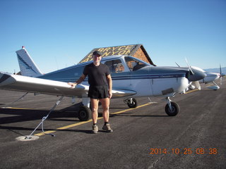 Adam and N8377W at Beegles Aircraft at Greeley (GXY)