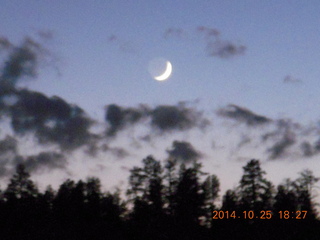 Bryce Canyon sunset - new moon