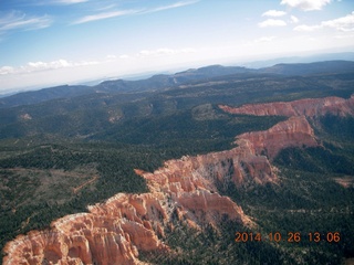 27 8ss. aerial - west of Bryce Canyon