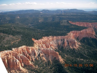 28 8ss. aerial - west of Bryce Canyon