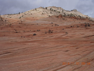 driving from Kanab to Zion