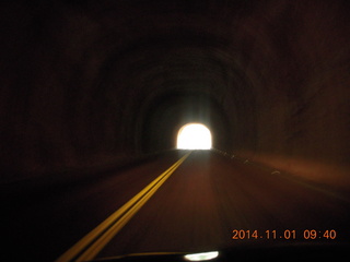 Zion National Park tunnel