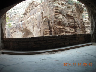 Zion National Park - Adam on slickrock (tripod and timer)