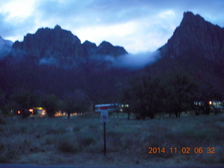 Zion National Park - cloudy dawn